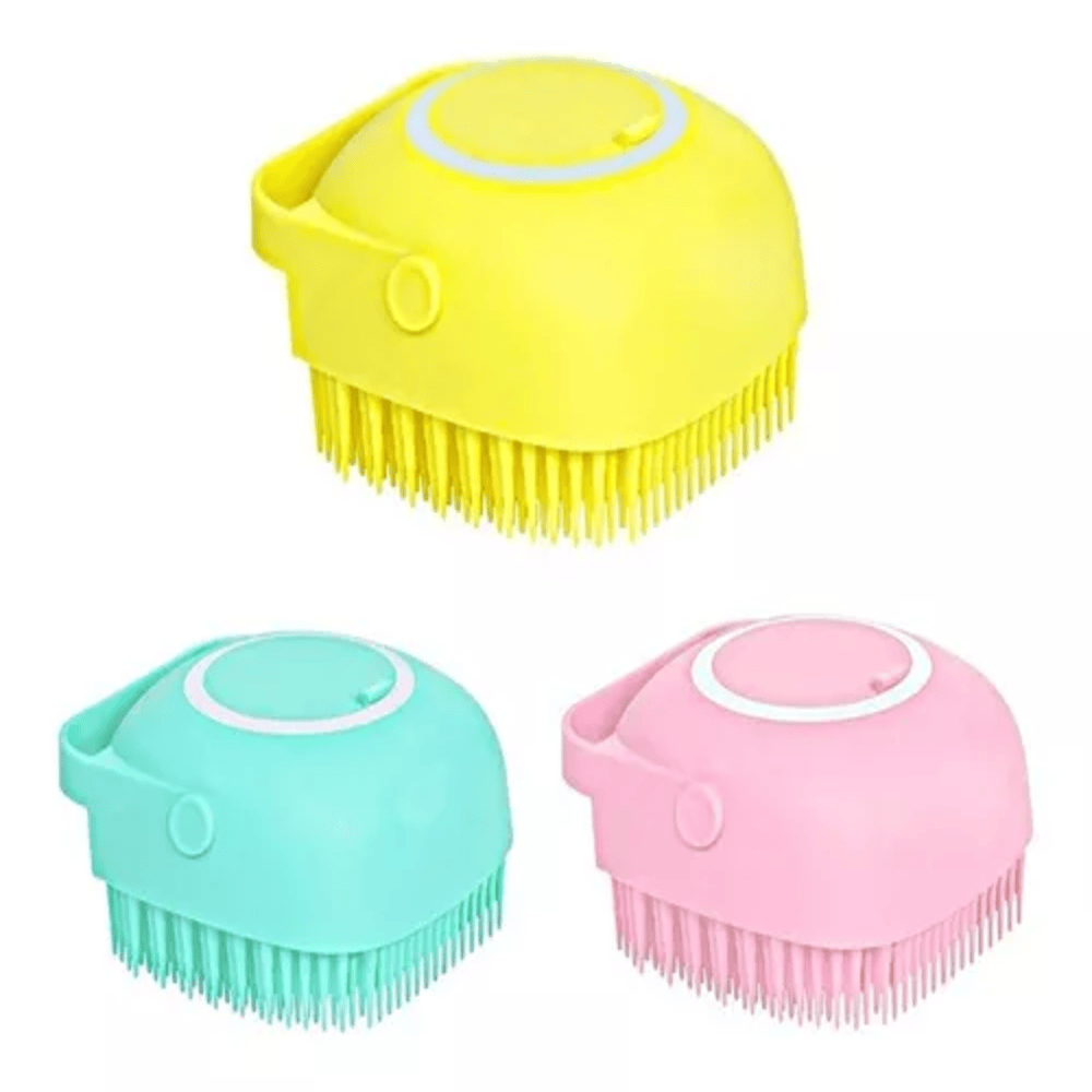 Cepillo de Baño para tu peludito – Limpieza, Masaje y Cuidado sin Estrés