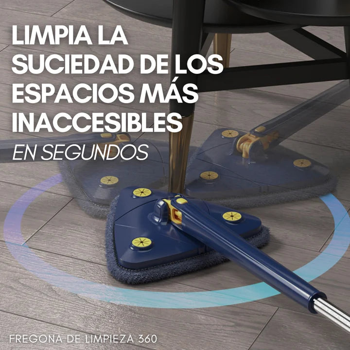 Trapeadora Auto-Escurrible 360º – Limpieza profunda sin mojarte las manos