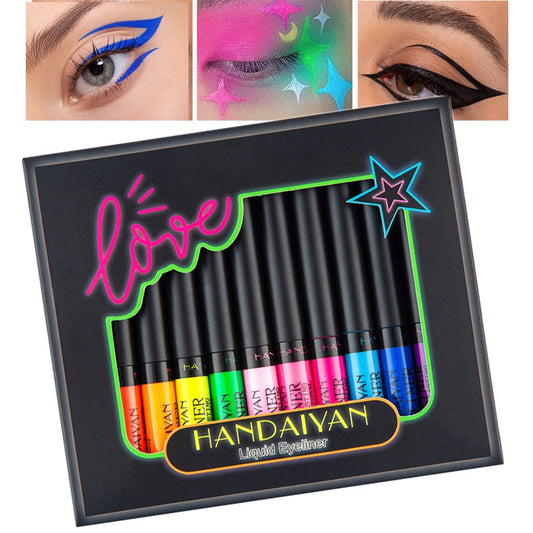 Delineador Neon  Liquido  x 12 unidades