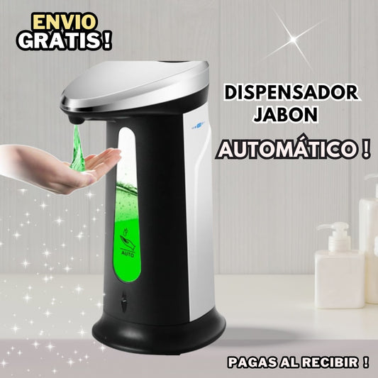 Dispensador Automático de Jabón con Sensor Infrarrojo