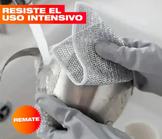 Paños Inteligentes Reutilizables – Limpia, Brilla y Quita Grasa sin Rayar x10 unidades