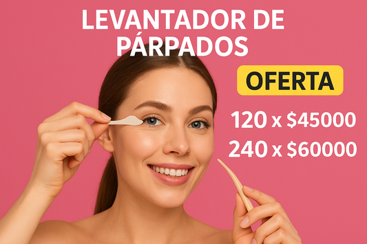 LEVANTAPÁRPADOS EYELID X120 MEJORADOS 🏆  – Mirada despierta en segundos